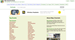 Desktop Screenshot of events.mapchannels.com