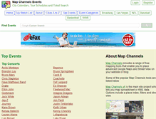 Tablet Screenshot of events.mapchannels.com