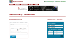 Desktop Screenshot of hotels.mapchannels.com