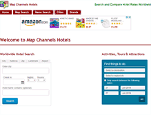 Tablet Screenshot of hotels.mapchannels.com